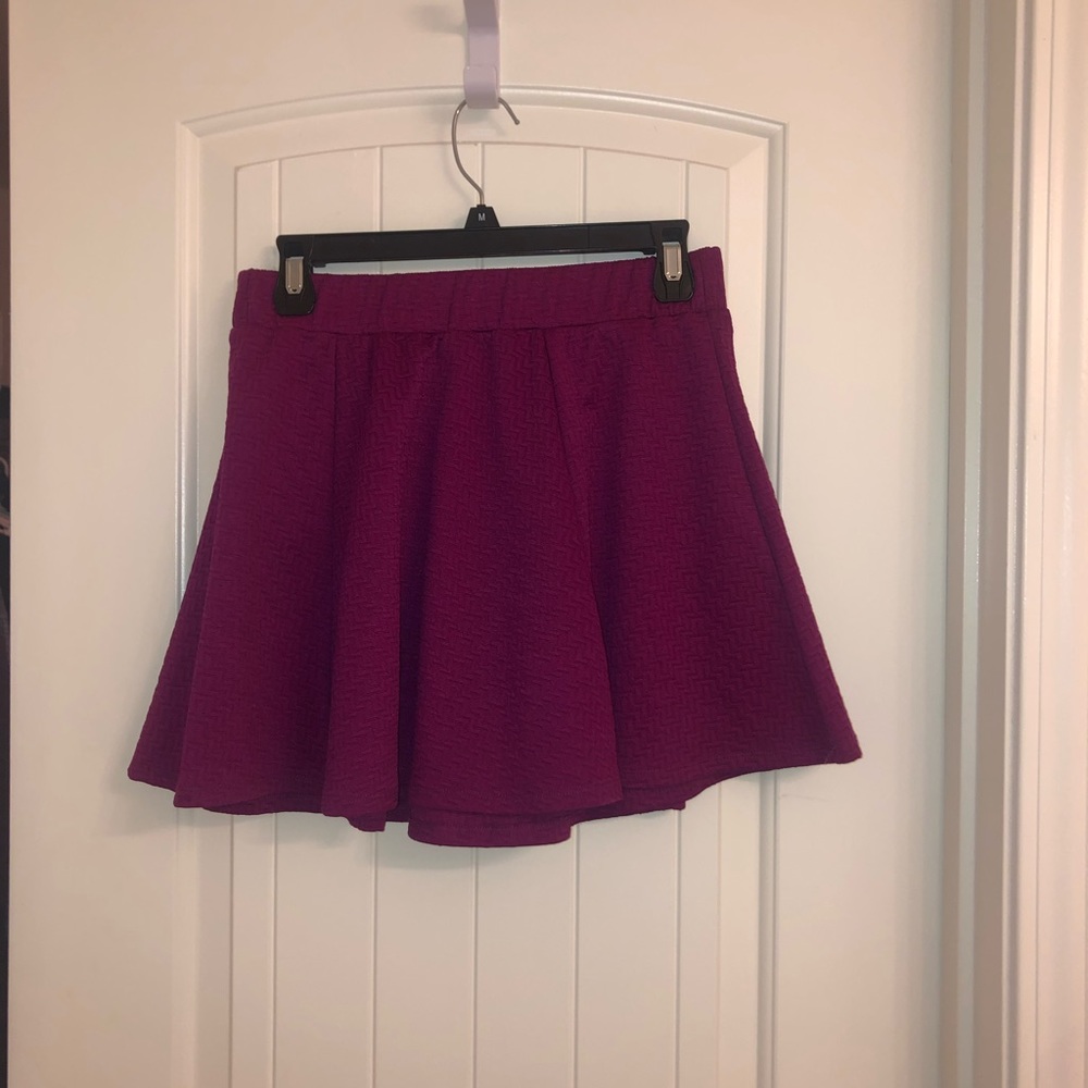 Red Camel Hight Waist Skirt